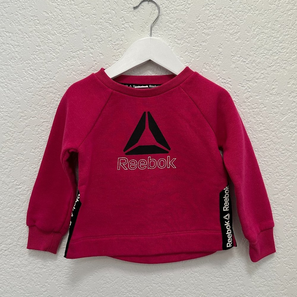 Pink Reebok Pullover Sweatshirt 3T